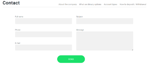 1primeoptions Customer Support
